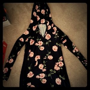 Long sleeved dress w/ hood